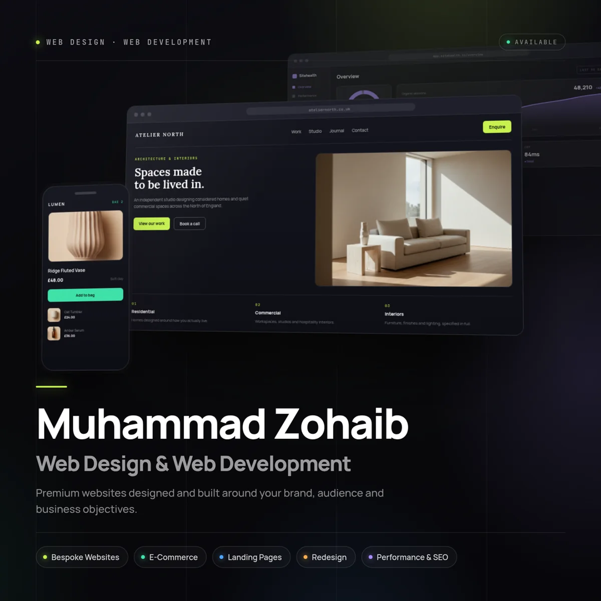 Muhammad Zohaib — web design and web development